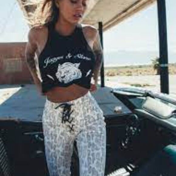 Jagger & Stone straight leg pants in snake vinyl Size 10 - Picture 11 of 11